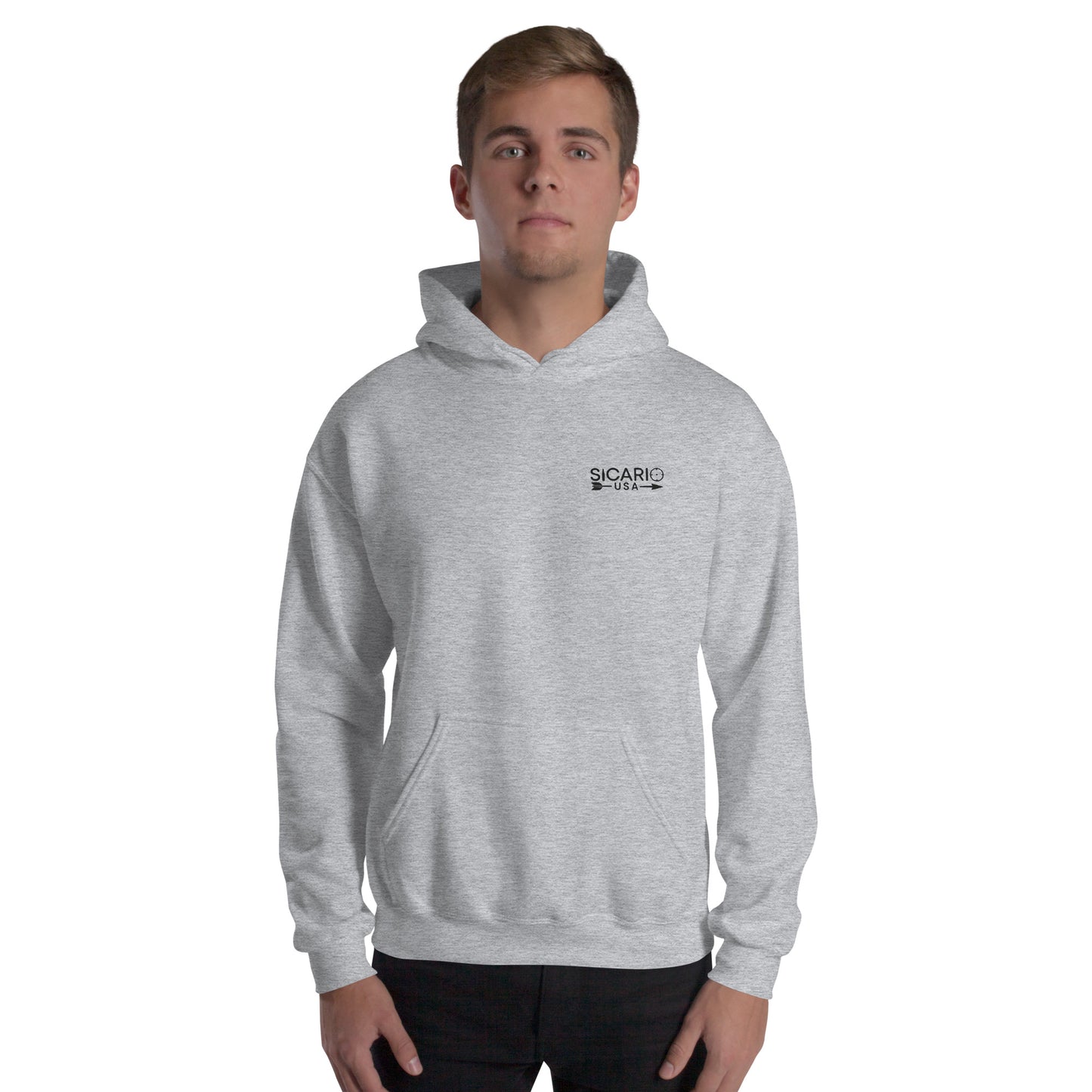 Sicario USA Sport Grey Unisex Hoodie